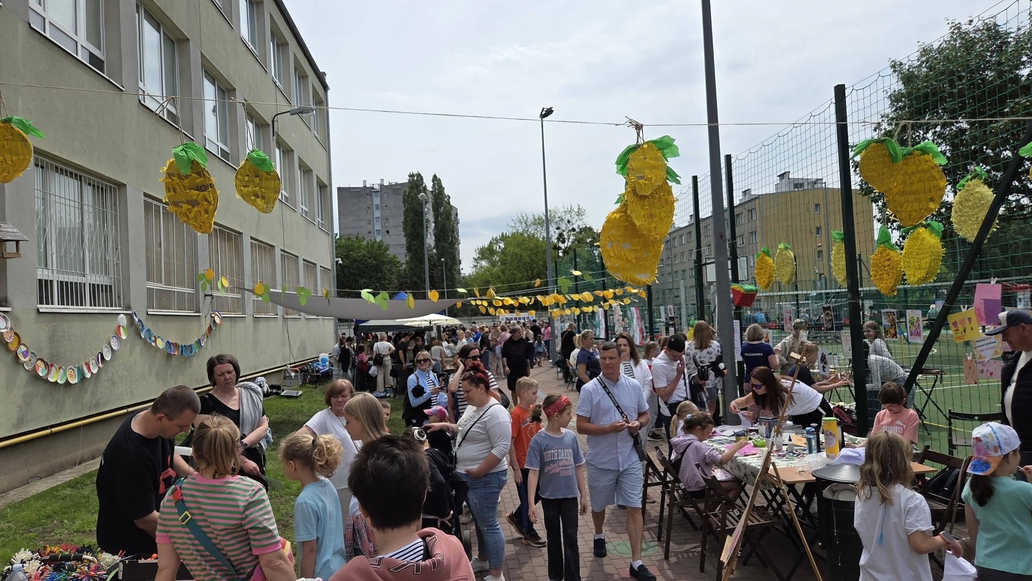 Piknik rodzinny w stylu włoskim